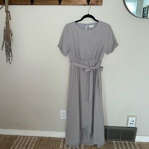 Roolee Taylor Jane Maxi Dress M Gray